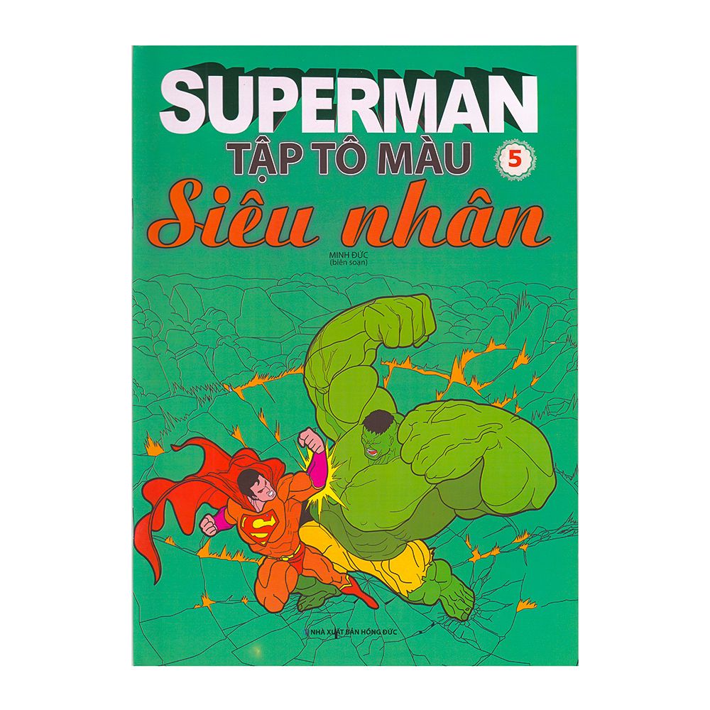 Tập Tô Màu Siêu Nhân Superman - Tập 5