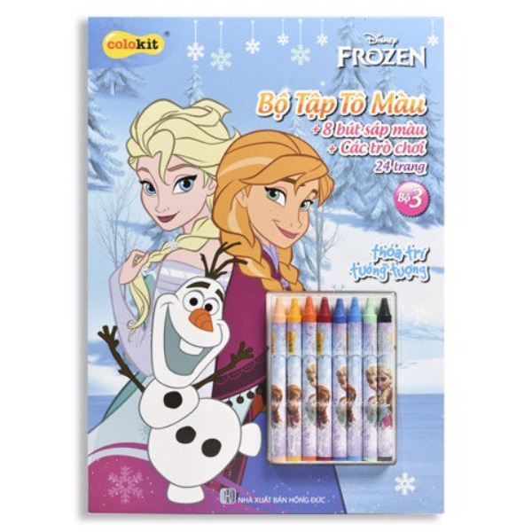 Tập Tô Màu Thiên Long - Colokit Disney Frozen CB-C021-FR