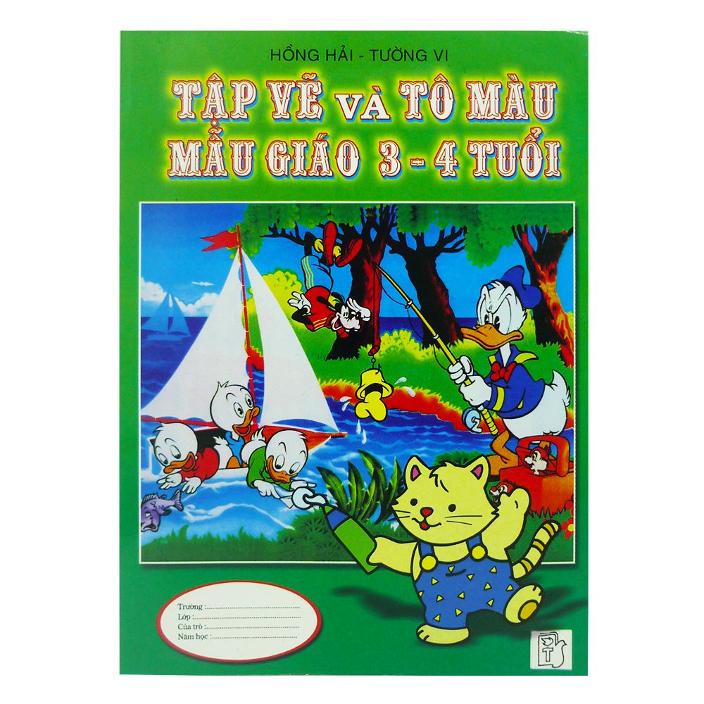 Tập Vẽ Và Tô Màu Mẫu Giáo 3 - 4 Tuổi