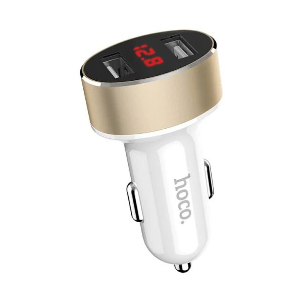 Tẩu Sạc Ô Tô 2 Cổng Hoco Z26