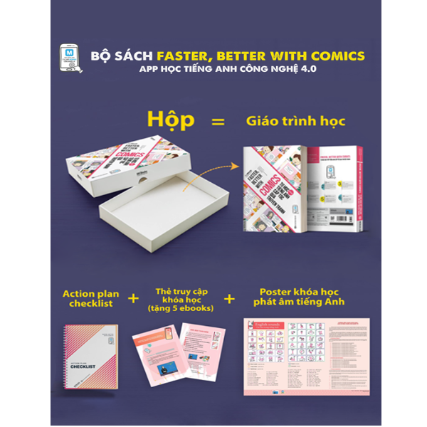 Faster Better With Comics - Tự Học Tiếng Anh Cấp Tốc Qua Truyện Tranh