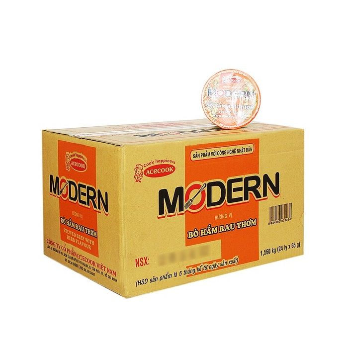Mì ly Modern bò hầm rau thơm*24