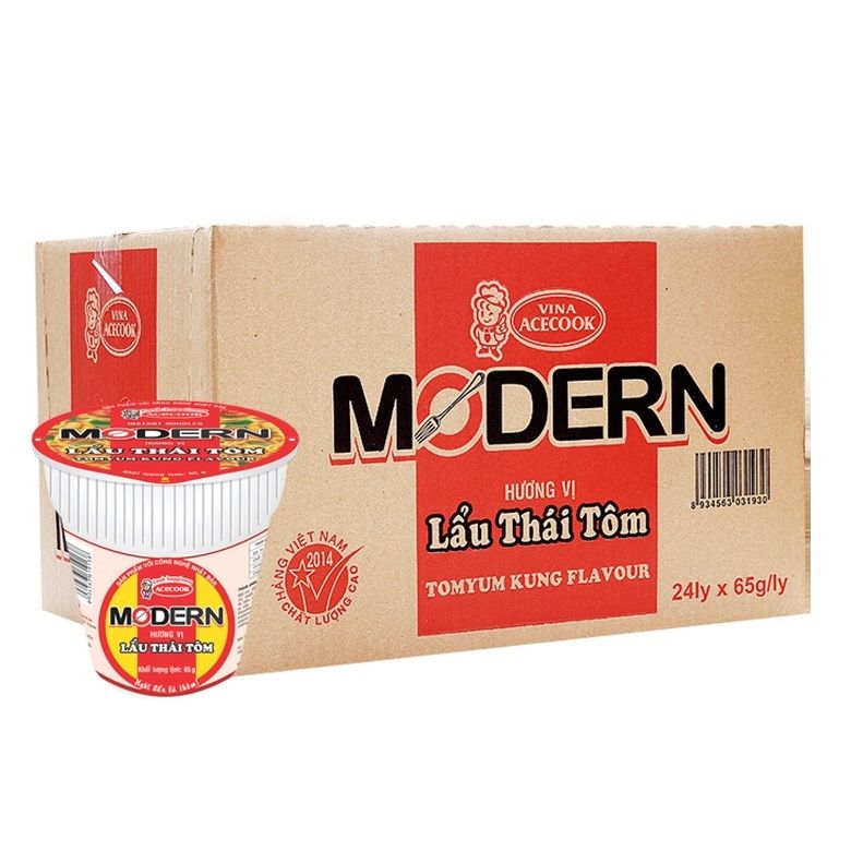 Mì ly Modern lẩu thái tôm