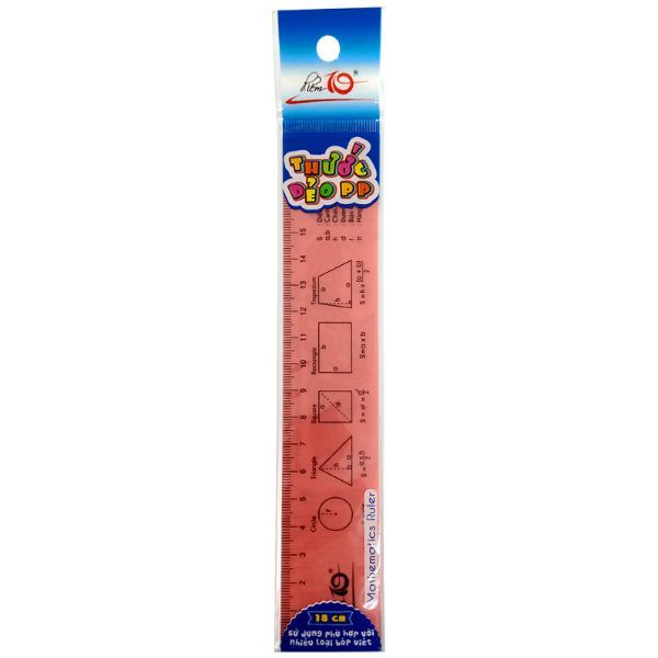 Thước Dẻo PP Điểm 10 SR-023