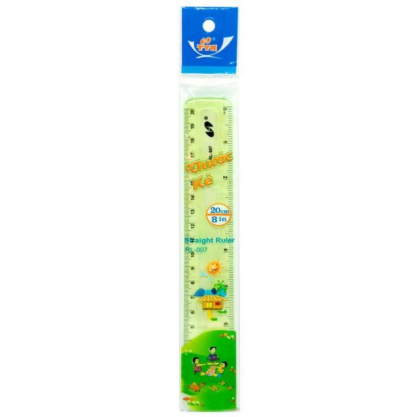 Thước kẻ TTH 20cm RL-007