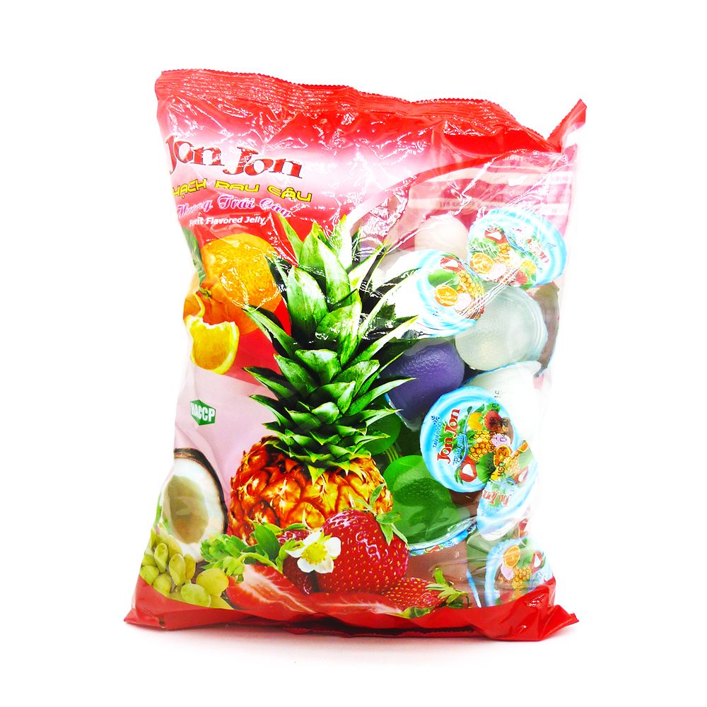 Thạch Rau Câu Hương Trái Cây Jon Jon (1kg) (Dạng Gói)