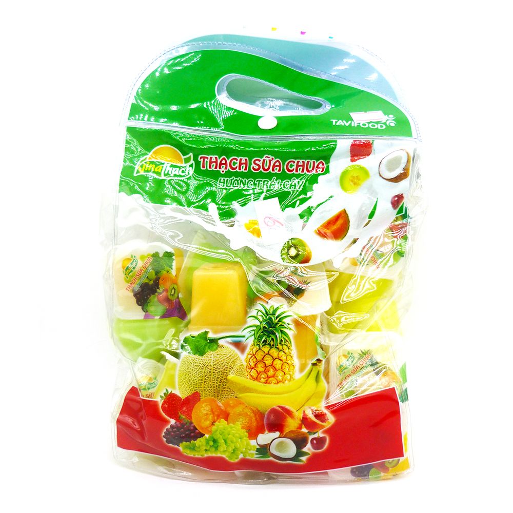 Thạch Sữa Chua Hương Trái Cây Vina Thạch (1kg) (Dạng Túi)
