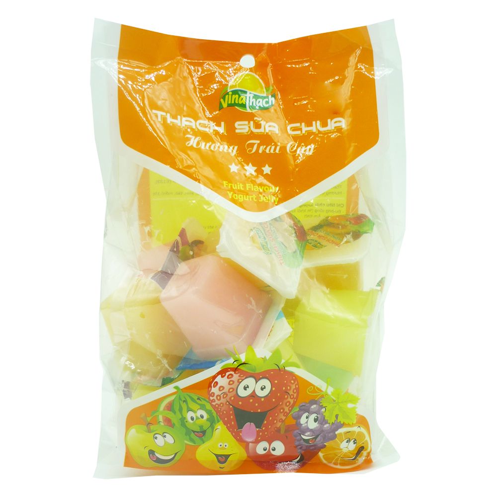 Thạch Sữa Chua Hương Trái Cây Vina Thạch (450g)
