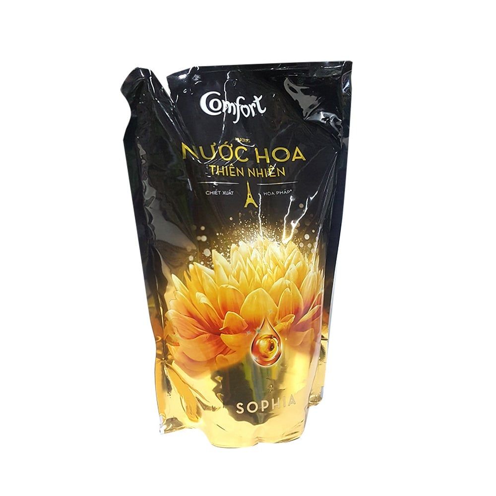 Nước Xả Vải Comfort Hương Nước Hoa Thiên Nhiên Chiết Xuất Hoa Phap Sophia 750ml