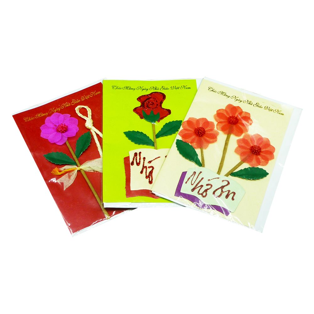 Thiệp Chúc Mừng 20-11 Chí Cường Cards ( 13x19 cm)