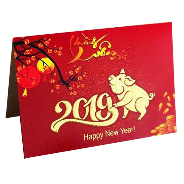 Thiệp in tết đại lớn 14x19cm