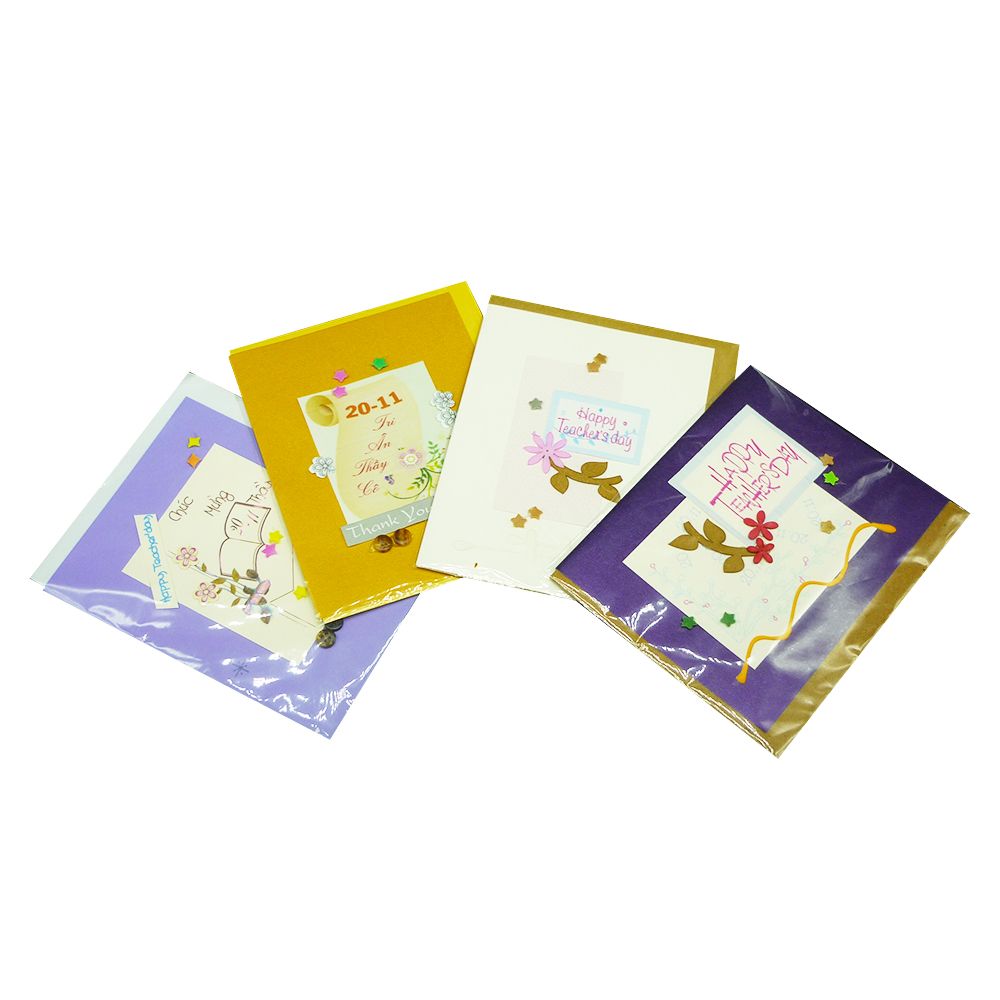 Thiệp Nhân Văn 20 - 11 Vuông Lớn (13 x 16 cm)