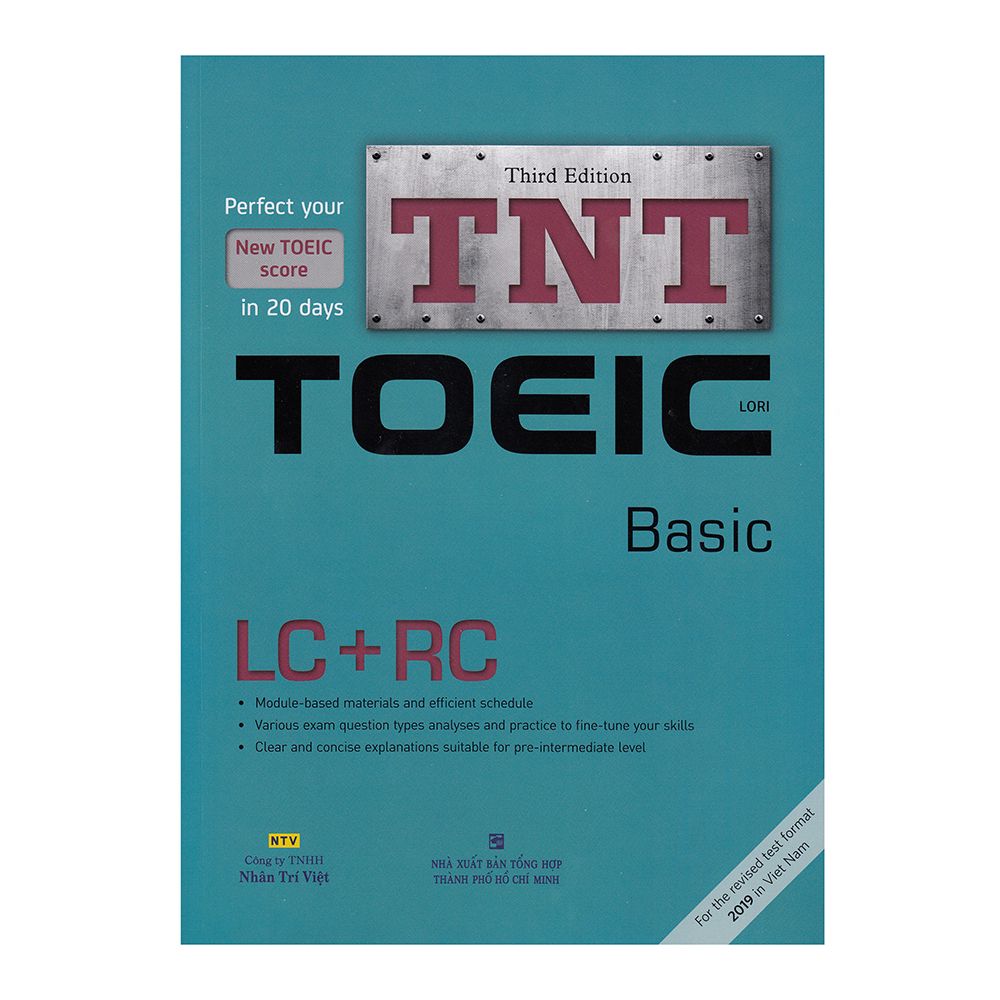 Third Edition TNT Toeic Basic LC + RC (Kèm CD)