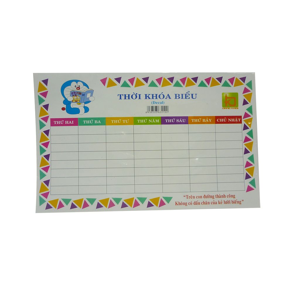 Thời Khóa Biểu (Decal)