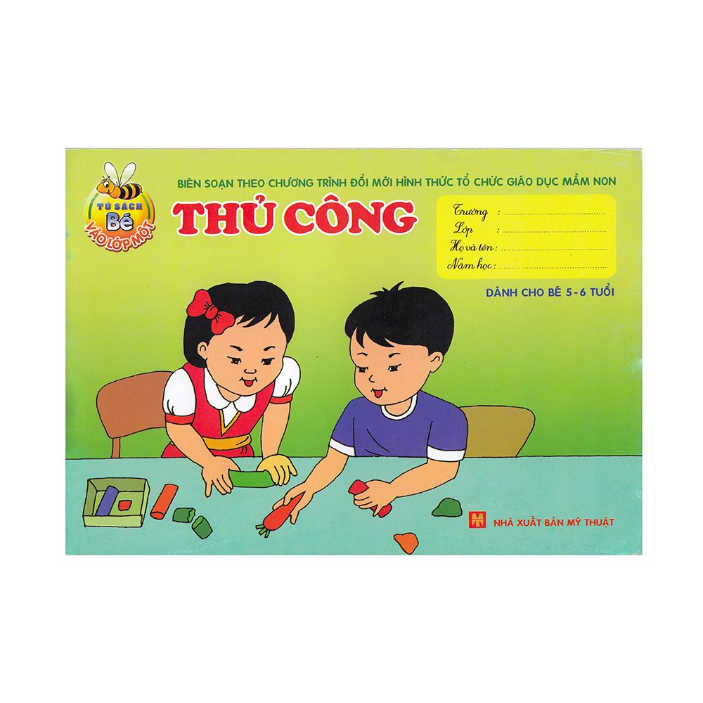 Thủ Công Dành Cho Bé (5 - 6 Tuổi)