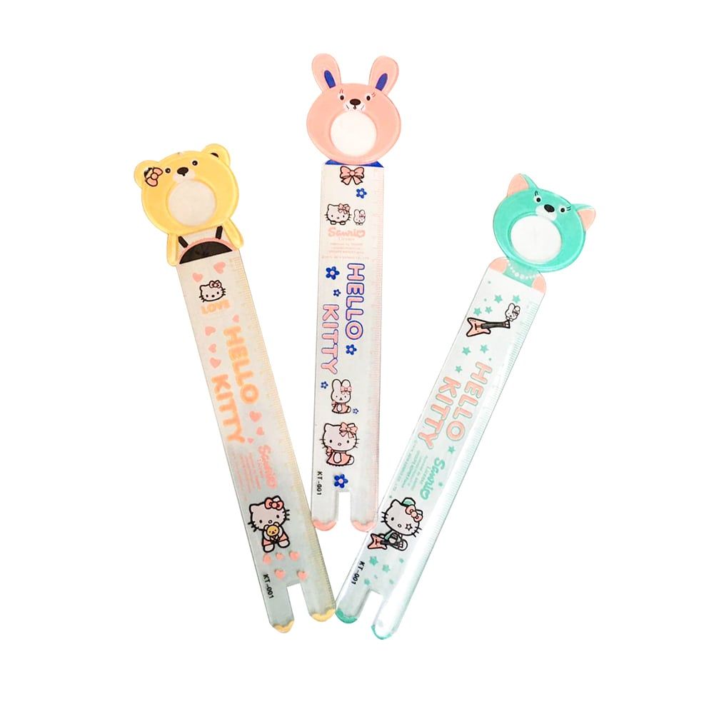 Thước Kẻ Học Sinh Hello Kitty 15cm (KT-001)