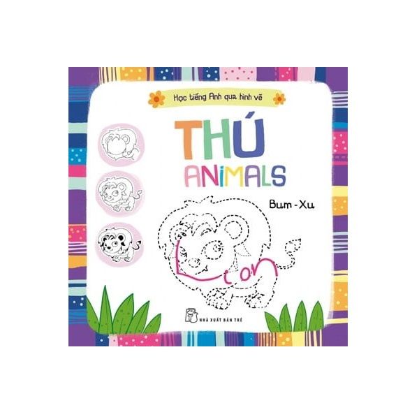 Học Tiếng Anh Qua Hình Tự Vẽ - Thú Animails
