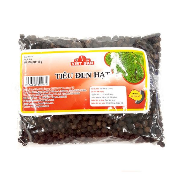 Tiêu Đen Hạt Việt San (100g)