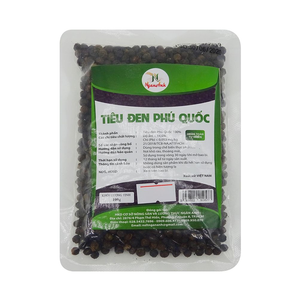 Tiêu Đen Phú Quốc Ngân Anh (100g)