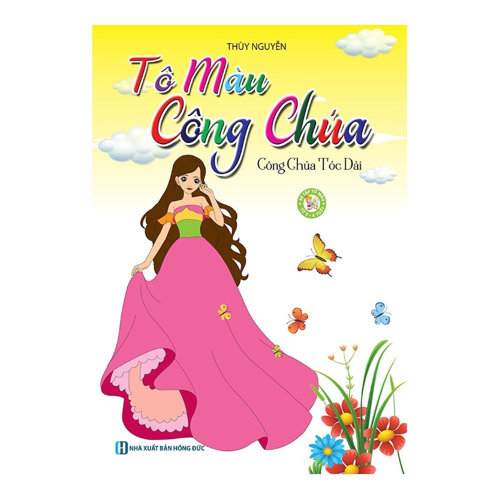 Tô Màu Công Chúa - Công Chúa Tóc Dài