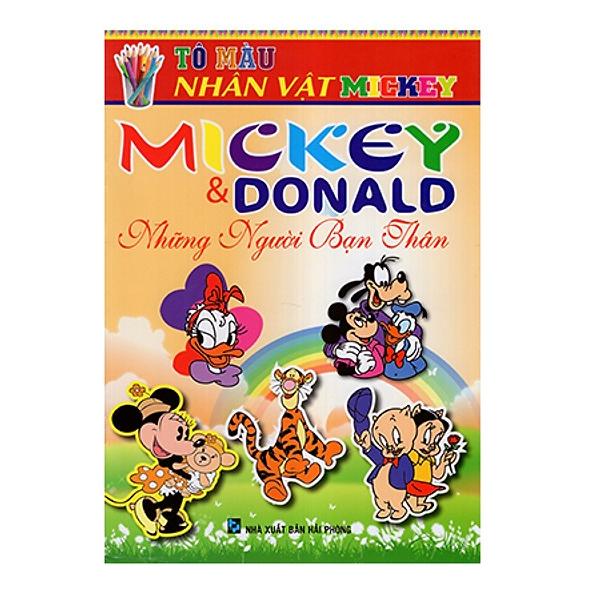 Tô Màu Nhân Vật Mickey - Mickey & Donald Những Người Bạn Thân