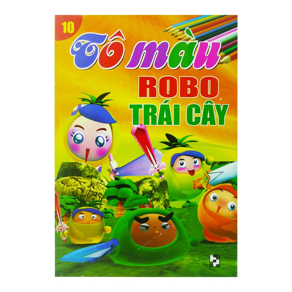 Tô màu ROBO trái cây (10.000)