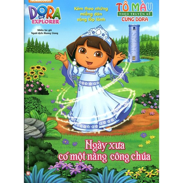 Tô Màu Theo Truyện Kể Cùng Dora - Ngày Xưa Có Một Nàng Công Chúa