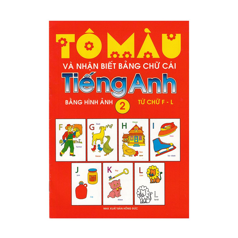 Tô Màu Và Nhận Biết Bảng Chữ Cái Tiếng Anh Bằng Hình Ảnh - Tập 2