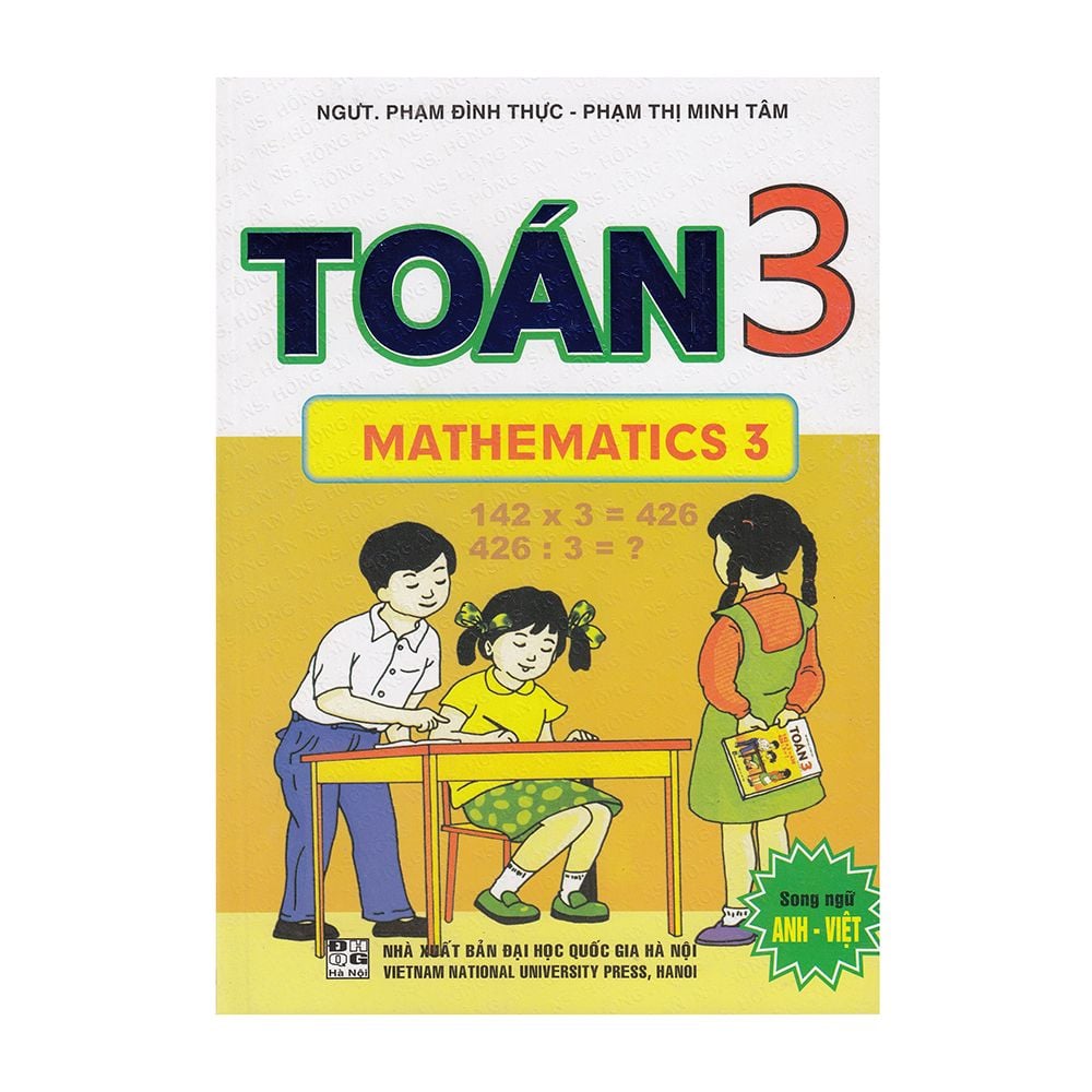 Toán Lớp 3 Song Ngữ Anh - Việt