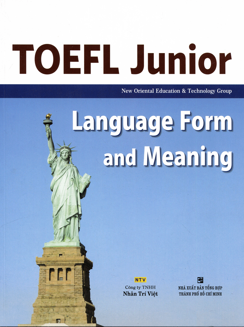 TOEFL Junior Language Form And Meaning