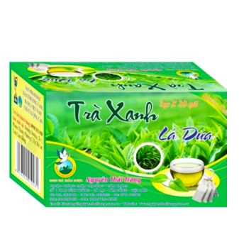 Trà xanh lá dứa 20góix2gr