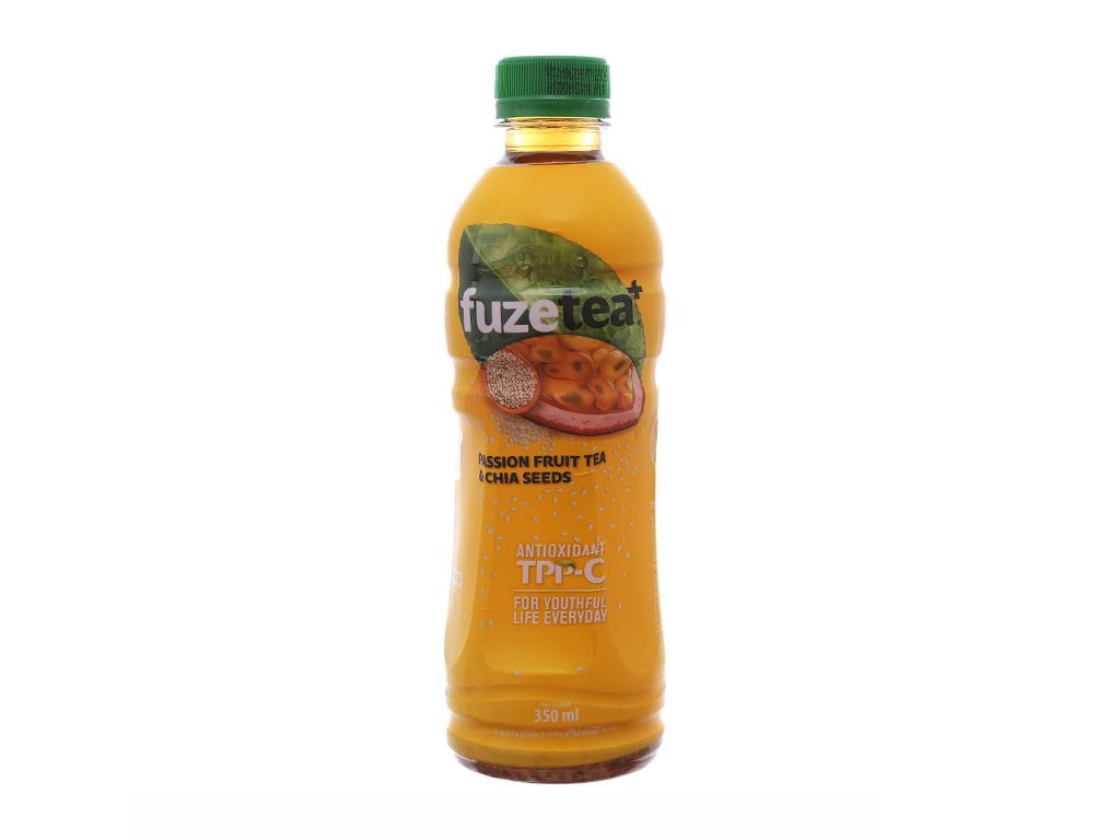 Trà Chanh Dây Và Hạt Chia Fuze Tea - 350ml
