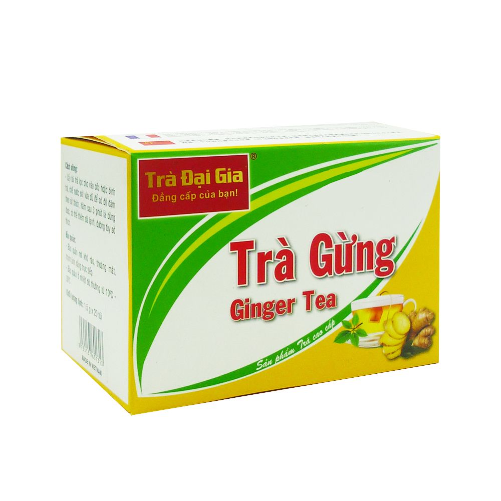 Trà Đại Gia Trà Gừng Túi Lọc (20 Túi Hộp 300g)