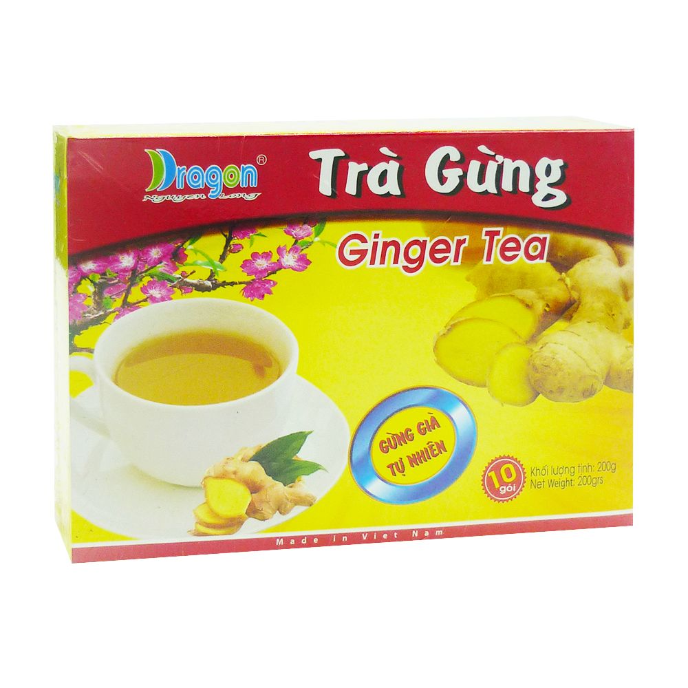 Trà Gừng Tự Nhiên (200gr/10 Gói)