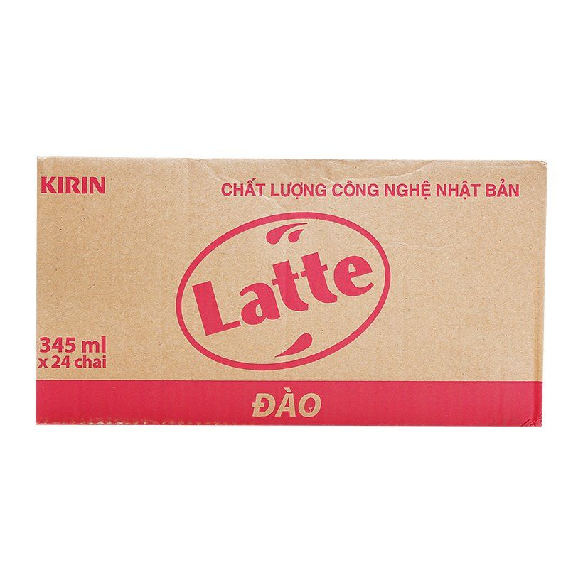 Trà Sữa Latte Peach ( 345ml/ Chai )