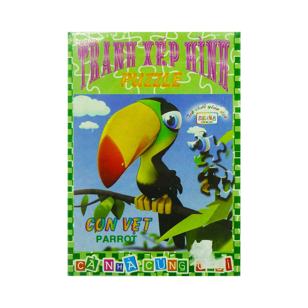 Tranh Xếp Hình Puzzple - Parrot