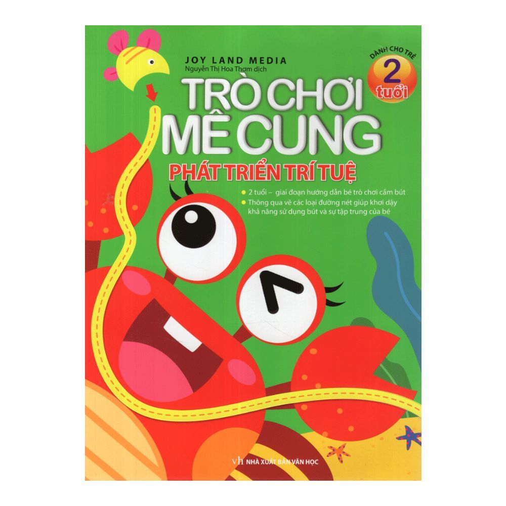 Trò Chơi Mê Cung – Phát Triển Trí Tuệ (Dành Cho Trẻ 2 Tuổi)