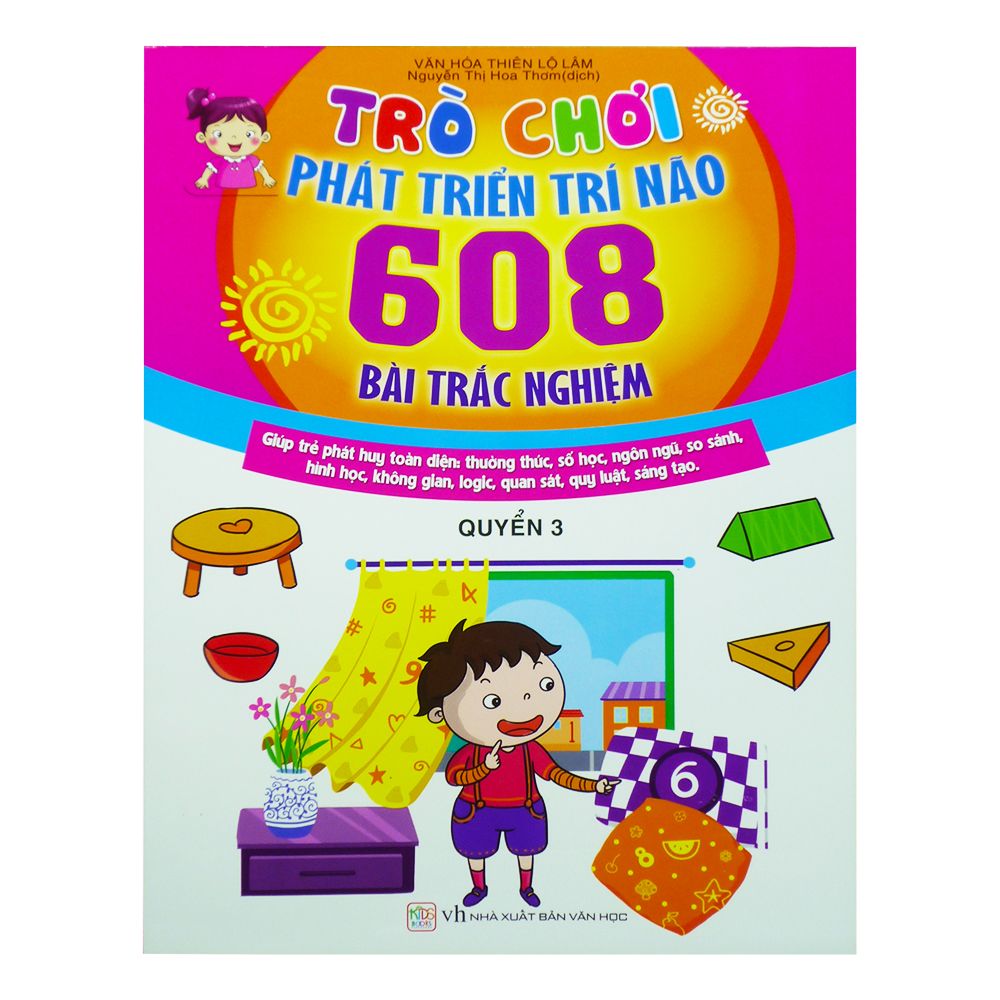 Trò chơi phát triển trí não 608 bài trắc nghiệm Q3