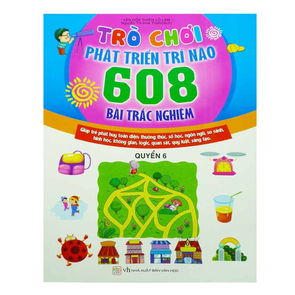 Trò chơi phát triển trí não 608 bài trắc nghiệm Q6