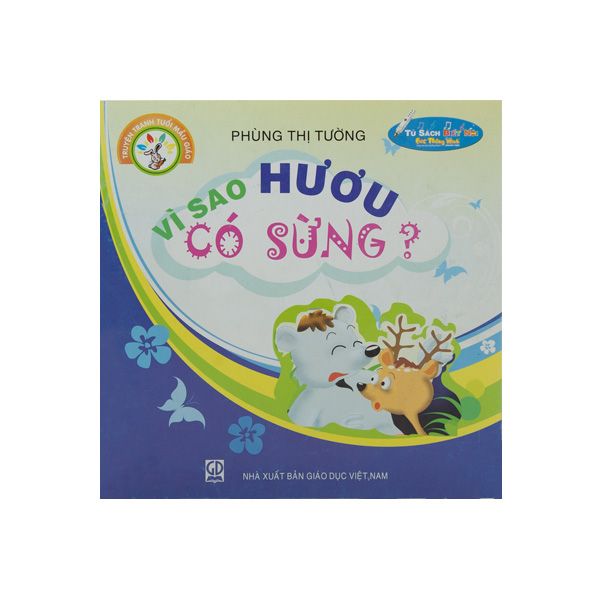 Truyện Tranh Tuổi Mẫu Giáo - Vì Sao Hươu Có Sừng? - Kèm File Âm Thanh