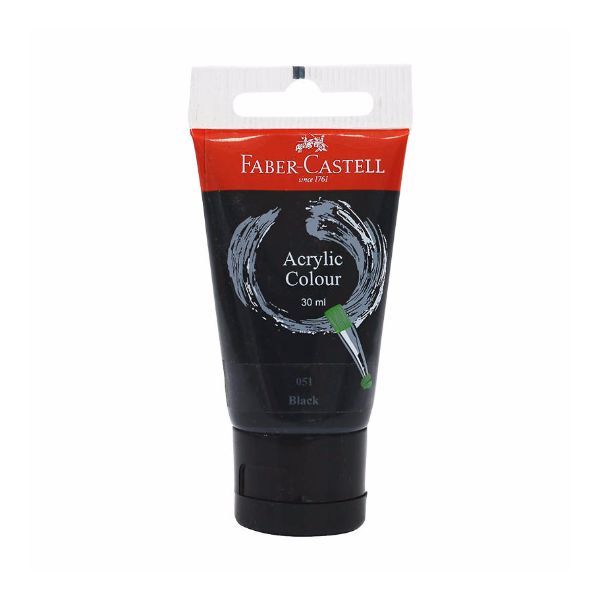 Tuýp Màu Vẽ Acrylic Black 051 (30ml)
