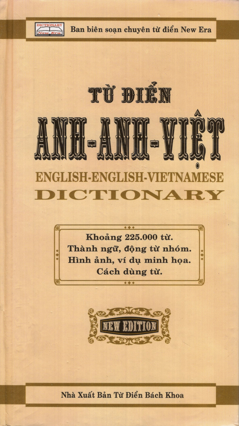 Từ Điển Anh - Anh - Việt (225.000 Từ)