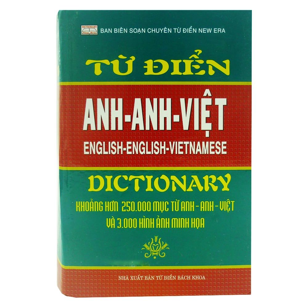 Từ Điển Anh - Anh - Việt ( 250.000 Từ) - Bìa Cứng