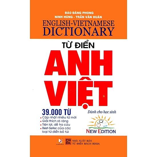 Từ Điển Anh - Việt 39.000 Từ