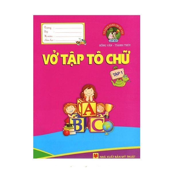 Vở tập tô chữ 1