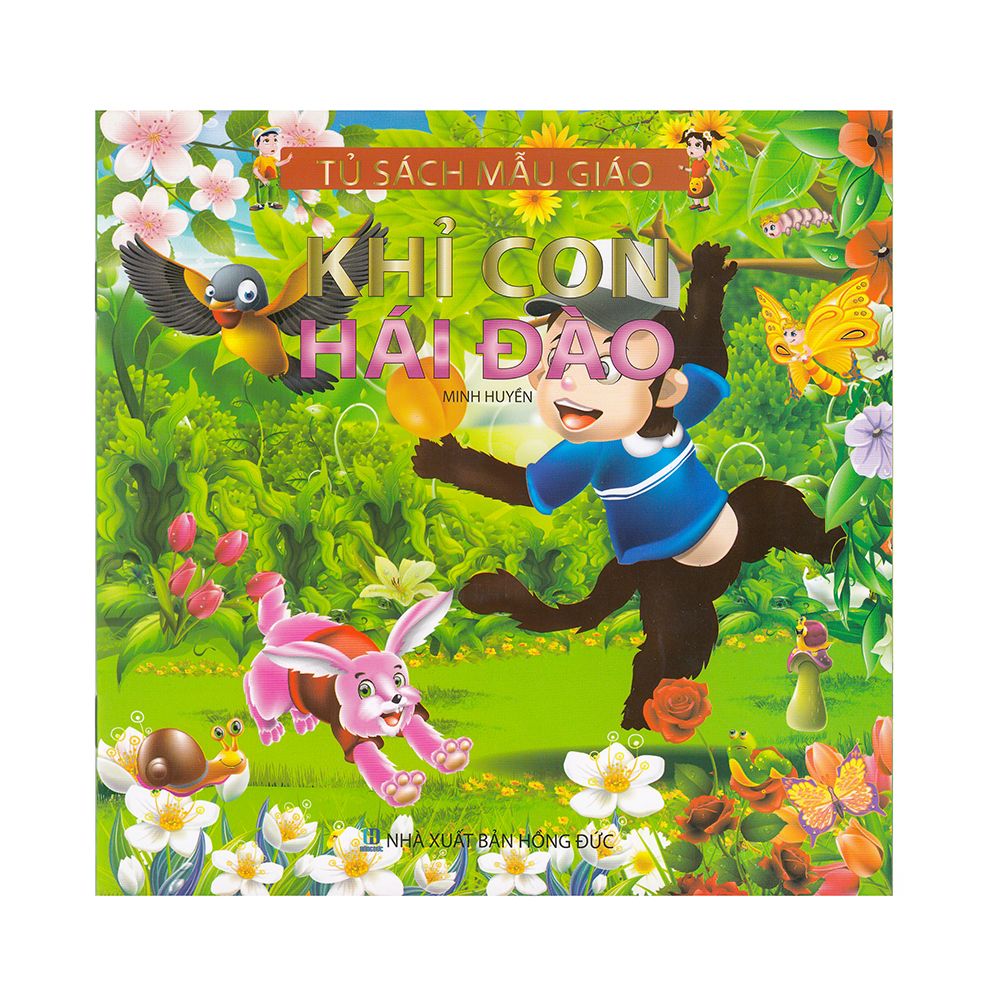 Tủ Sách Mẫu Giáo - Khỉ Con Hái Đào