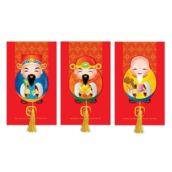 Bao lì xì Phúc Lộc Thọ