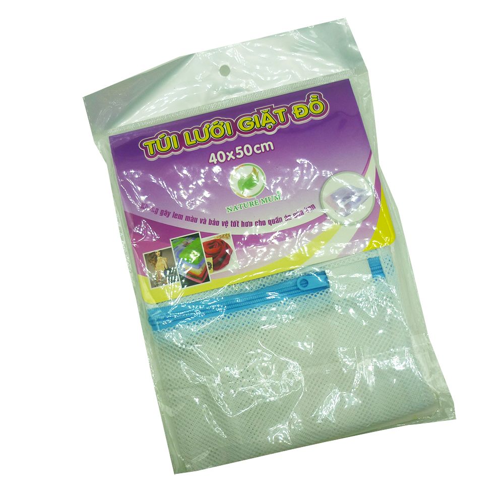 Túi Lưới Giặt Đồ Nature Mum NJ40 (40x50cm)