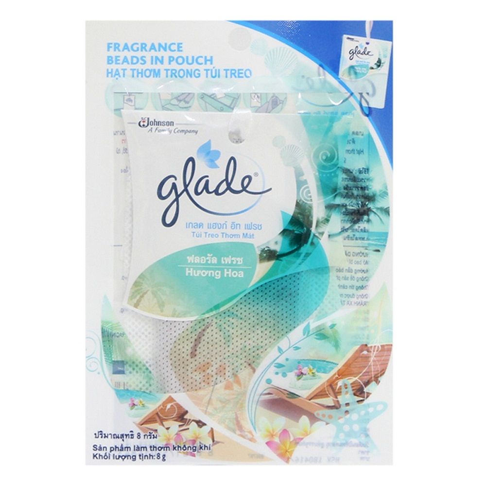 Túi Treo Thơm Mát Glade Hương Hoa (8g)