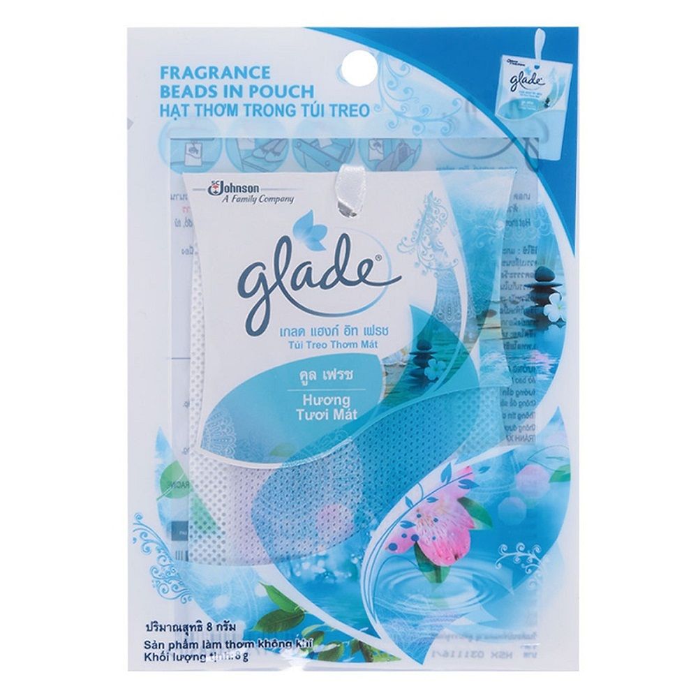 Túi Treo Thơm Mát Glade Hương Tươi Mát (8g)